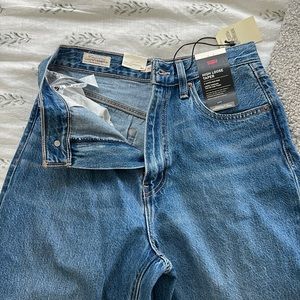 Levi’s high loose taper jeans